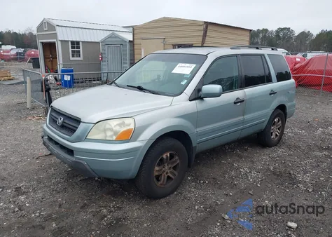 2003 Honda Pilot Ex-L z USA, uszkodzony, nr VIN 2HKYF18573H563349